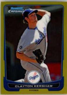 Clayton Kershaw [Gold Refractor] #45