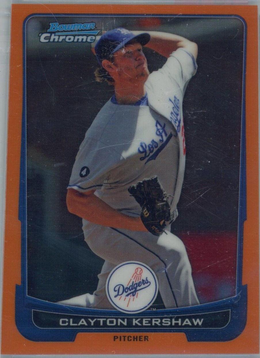 Clayton Kershaw [Orange Refractor] #45