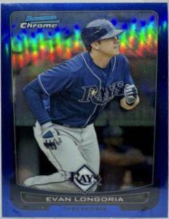 Evan Longoria [Blue Refractor] #58
