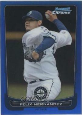 Felix Hernandez [Blue Refractor] #55