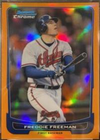 Freddie Freeman [Orange Refractor] #98
