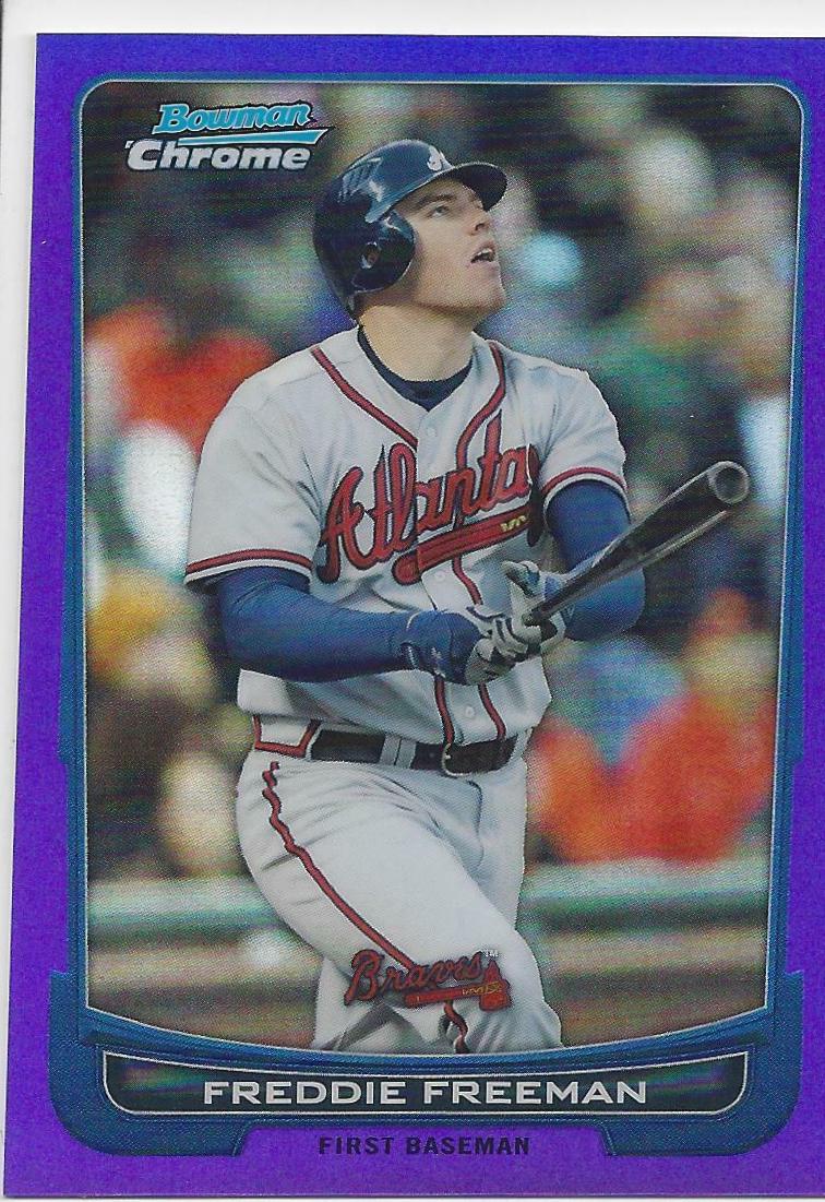 Freddie Freeman [Purple Refractor] #98