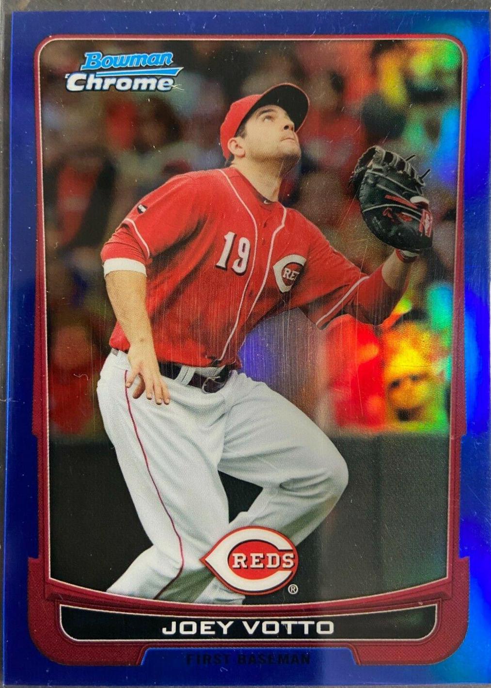 Joey Votto [Blue Refractor] #54