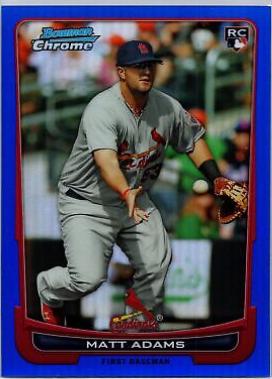 Matt Adams [Blue Refractor] #215