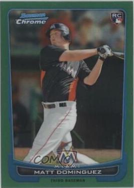 Matt Dominguez [Gold Refractor] #162