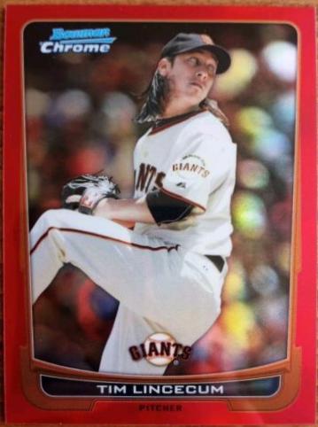 Tim Lincecum [Red Refractor] #42