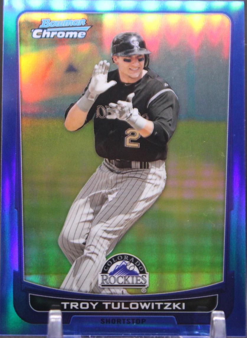 Troy Tulowitzki [Blue Refractor] #56