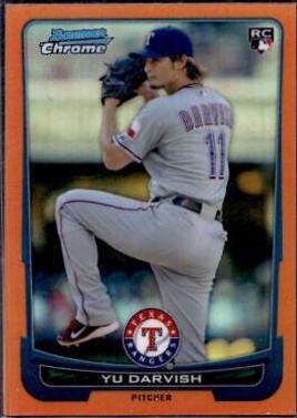 YU Darvish [Orange Refractor] #84