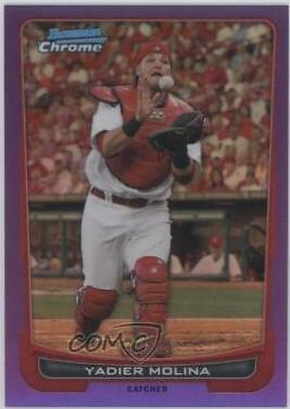 Yadier Molina [Purple Refractor] #78