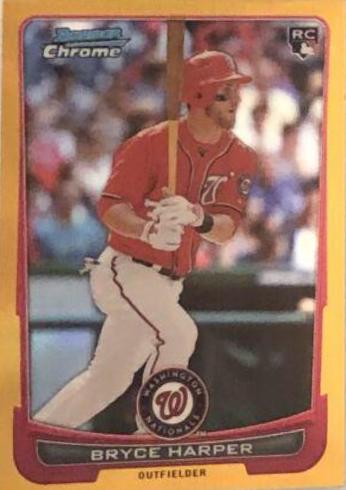 Bryce Harper [Gold Refractor] #10