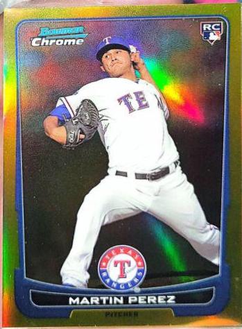 Martin Perez [Gold Refractor] #17