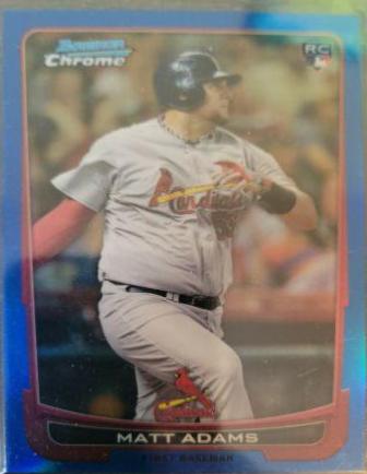 Matt Adams [Blue Refractor] #23