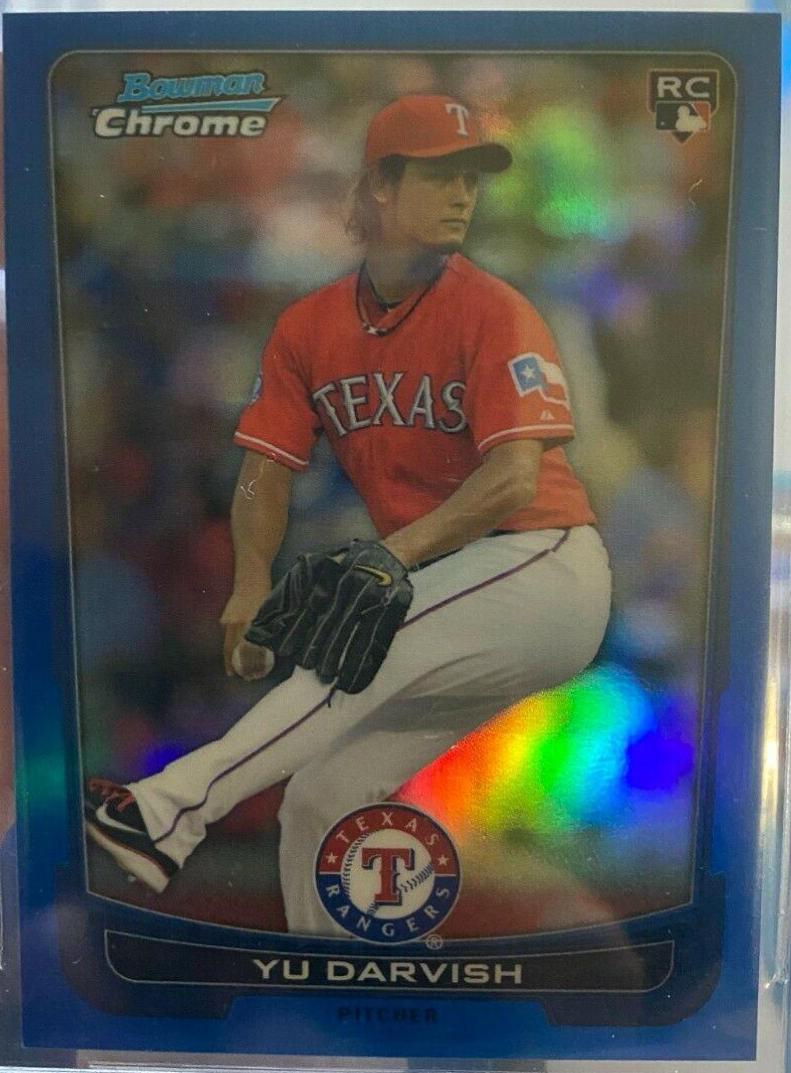 YU Darvish [Blue Refractor] #50