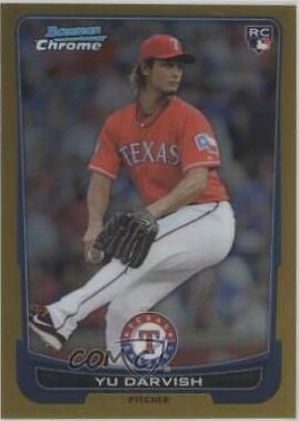 YU Darvish [Gold Refractor] #50