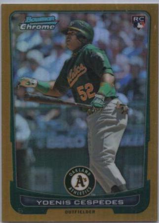 Yoenis Cespedes [Gold Refractor] #4