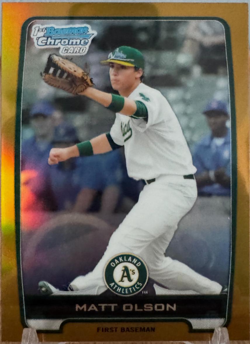 Matt Olson [Gold Refractor] #20