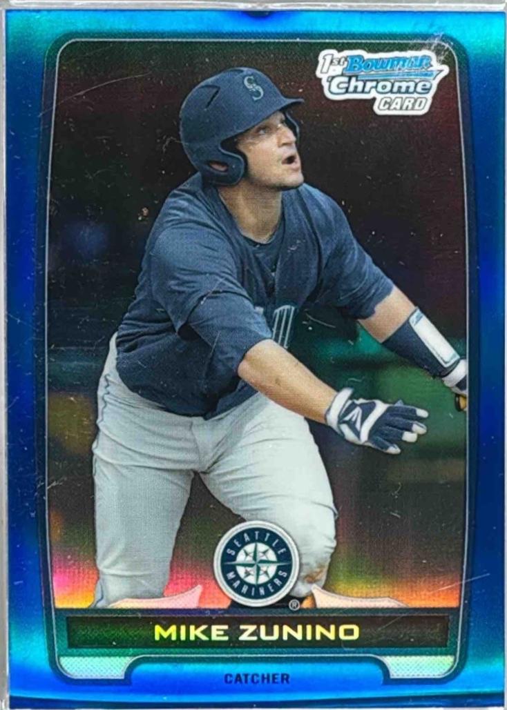 Mike Zunino [Blue Refractor] #25