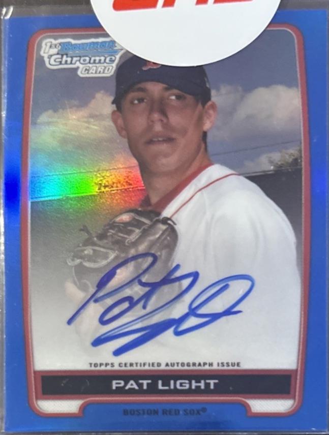 Pat Light [Blue Refractor] #BCAPL