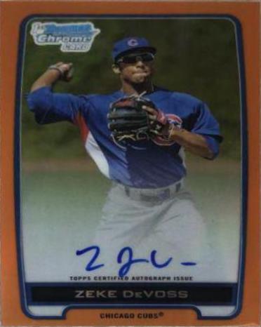 Zeke DeVoss [Orange Refractor] #BCAZD