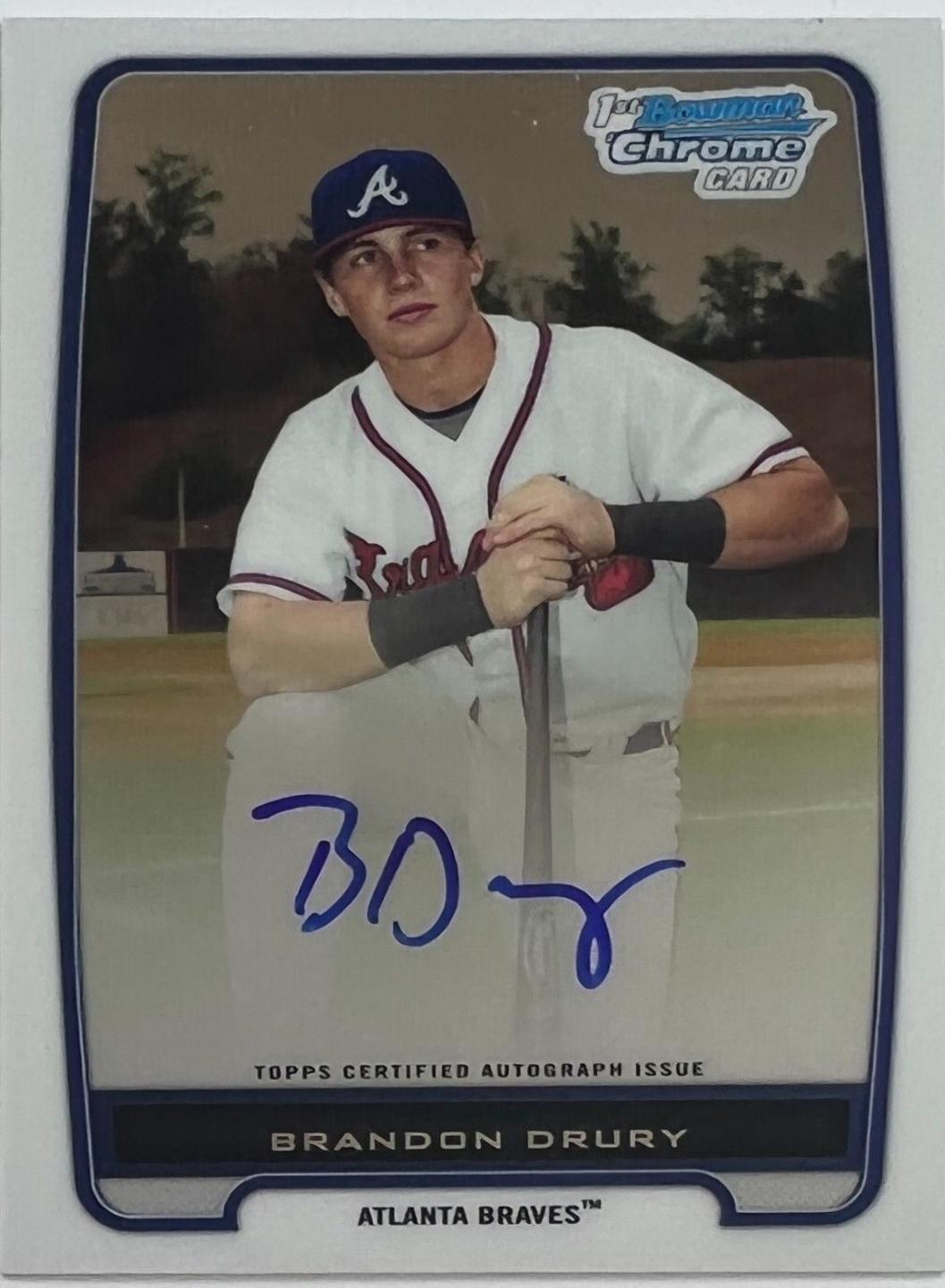 Brandon Drury [Autograph] #BCP18
