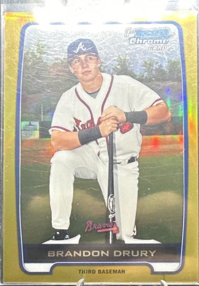 Brandon Drury [Gold Refractor] #BCP18