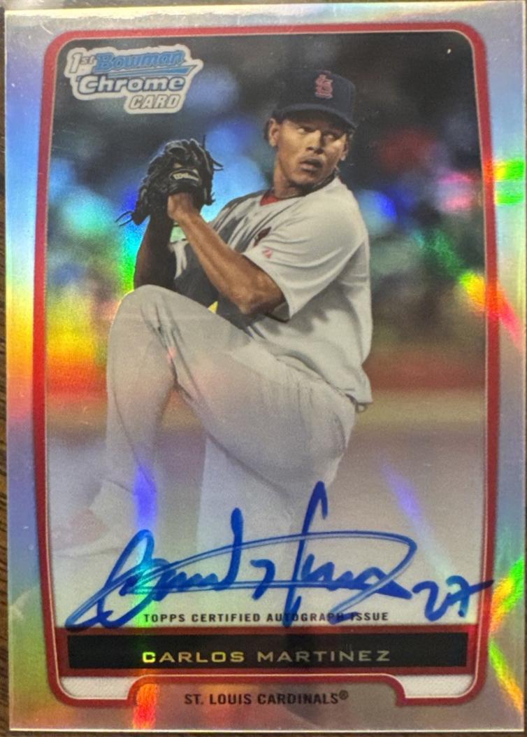 Carlos Martinez [Refractor Autograph] #BCP108