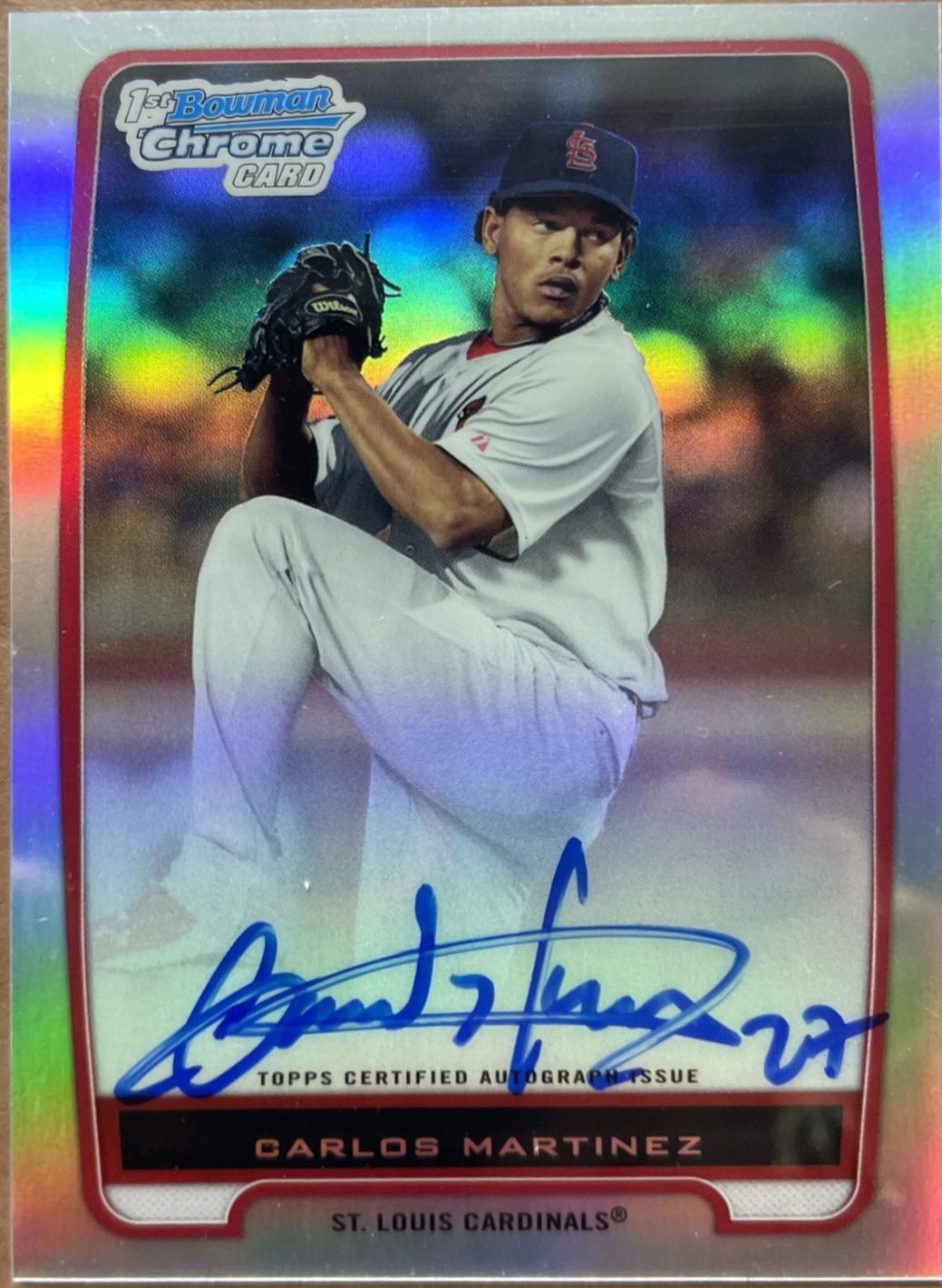 Carlos Martinez [Refractor] #BCP108
