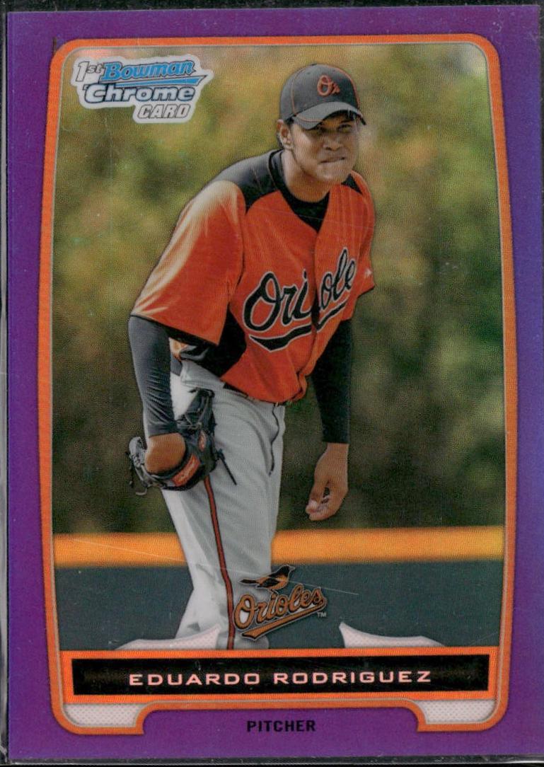 Eduardo Rodriguez [Purple Refractor] #BCP200