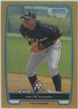 Felix Munoz [Gold Refractor] #BCP192