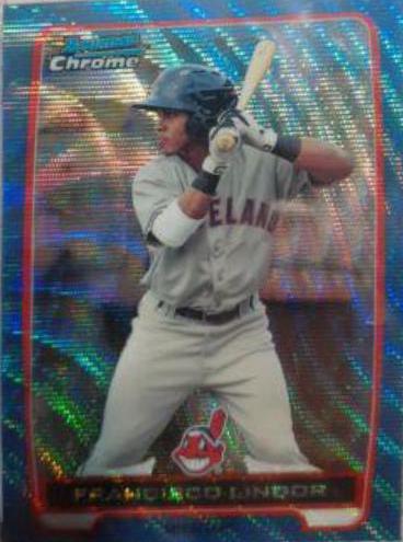 Francisco Lindor [Blue Wave Refractor] #BCP3