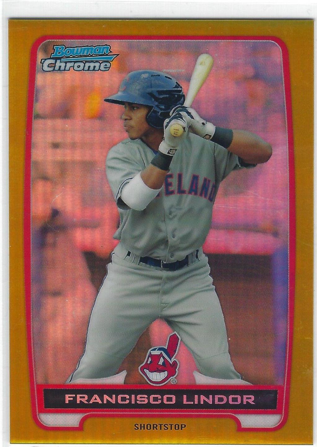 Francisco Lindor [Gold Refractor] #BCP3