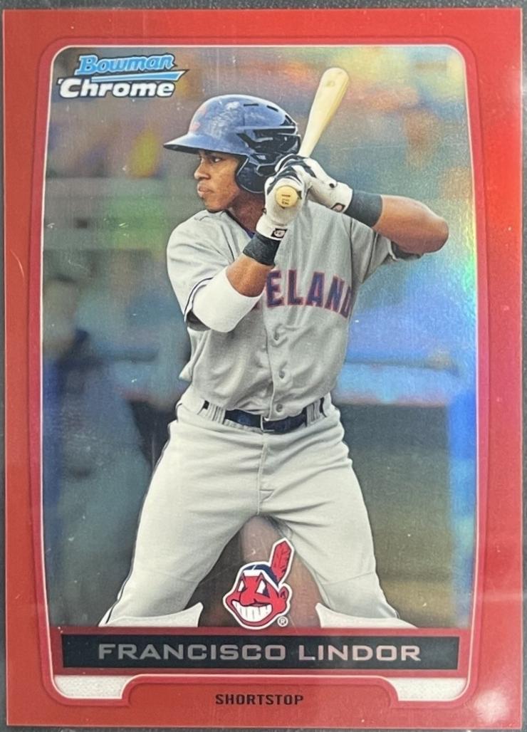 Francisco Lindor [Red Refractor] #BCP3