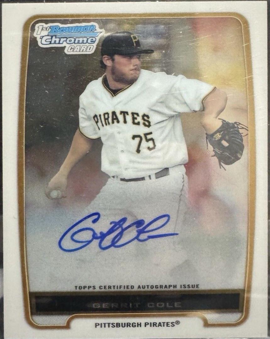 Gerrit Cole [Autograph] #BCP86