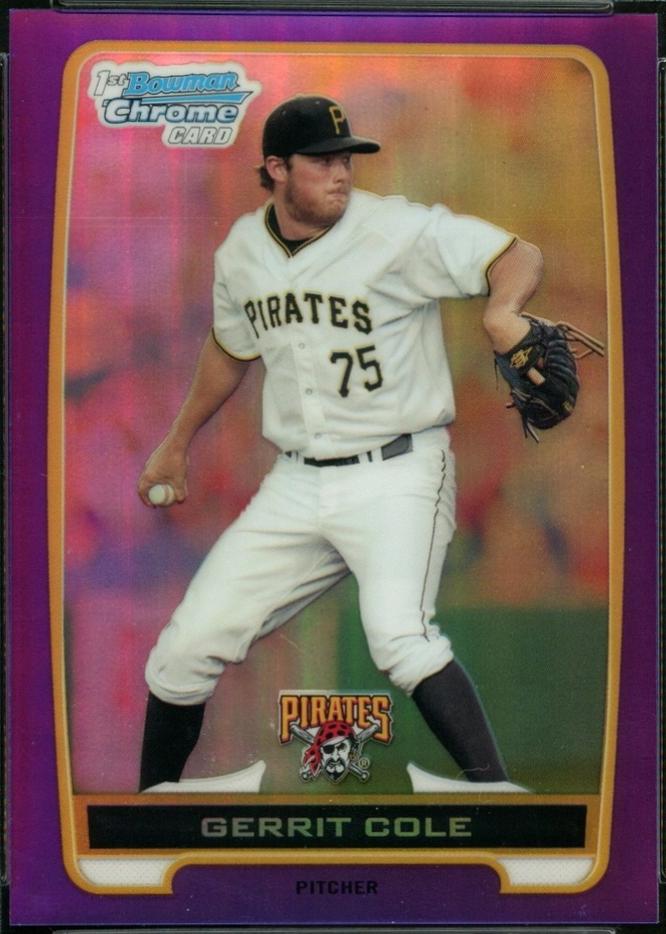 Gerrit Cole [Purple Refractor] #BCP86