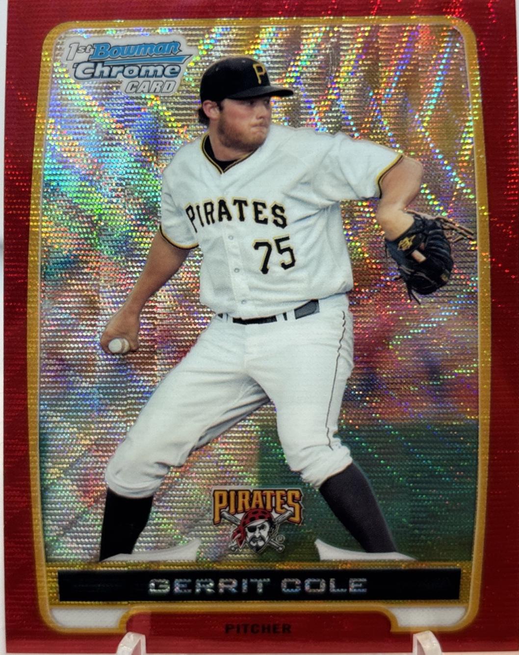 Gerrit Cole [Red Wave Refractor] #BCP86