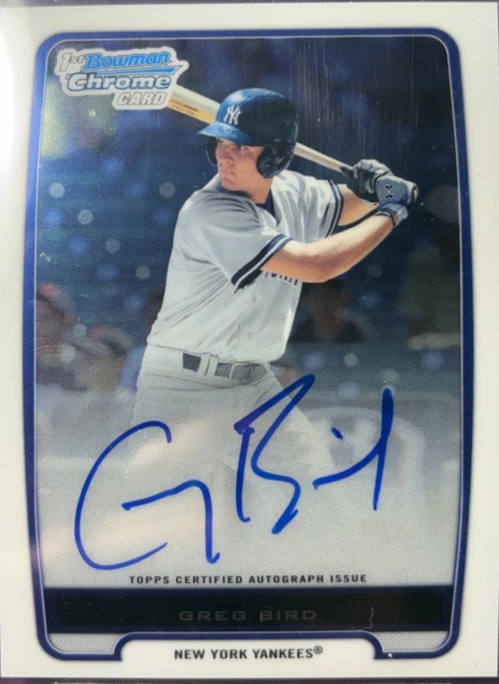 Greg Bird [Autograph] #BCP98