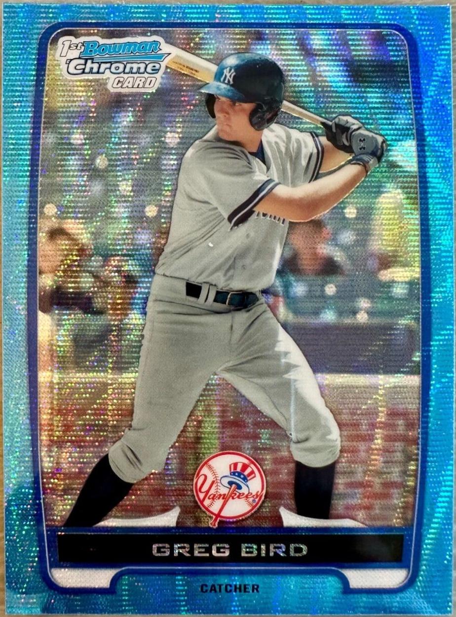 Greg Bird [Blue Wave Refractor] #BCP98