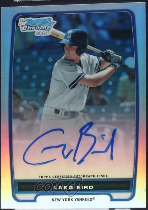 Greg Bird [Refractor Autograph] #BCP98