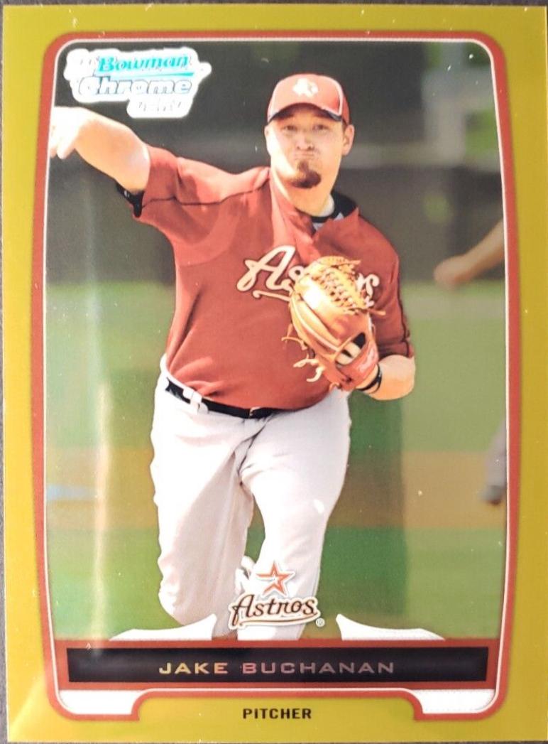 Jake Buchanan [Red Jersey Gold Refractor] #BCP215