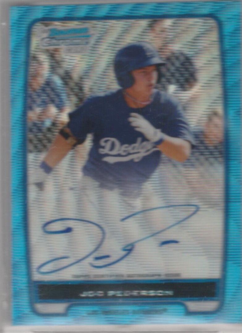 Joc Pederson [Blue Wave Refractor Autograph] #BCP104