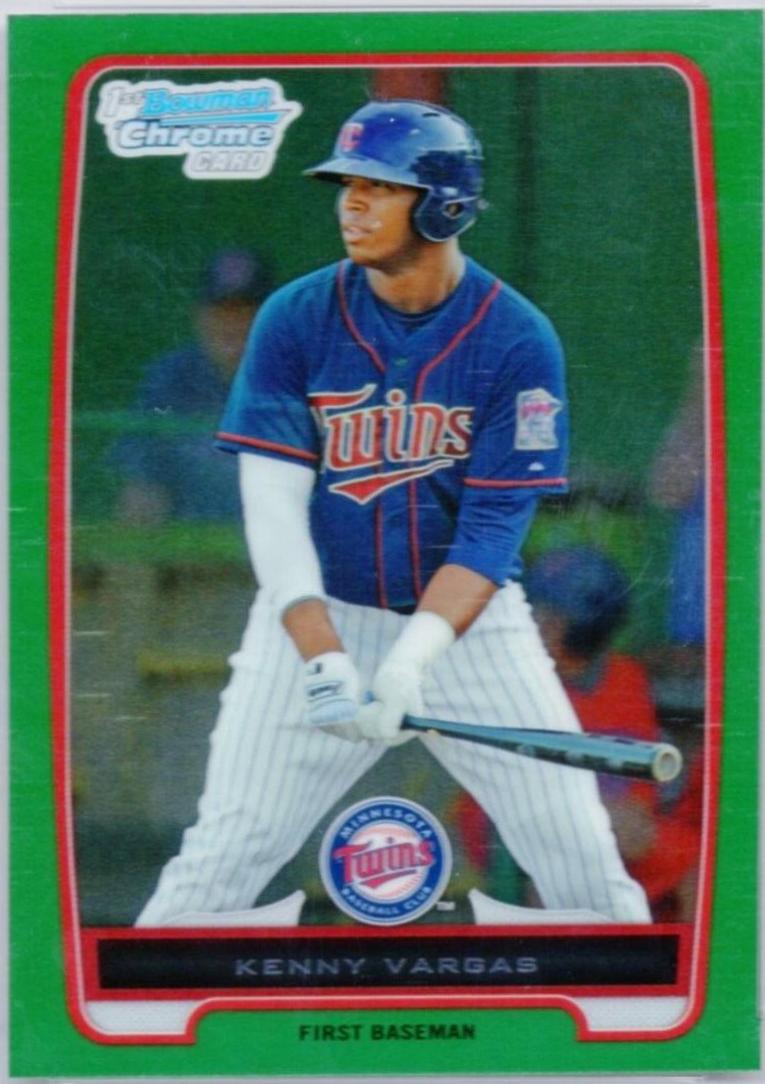 Kenny Vargas [Green Refractor] #BCP150