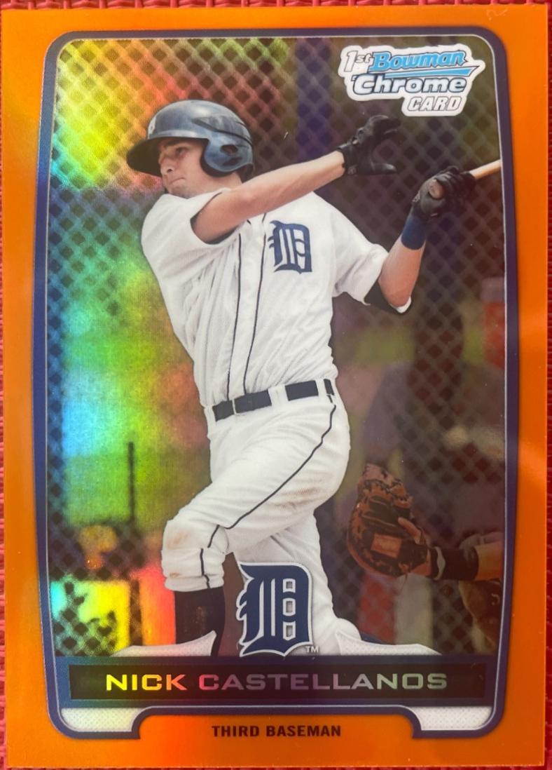 Nick Castellanos [Orange Refractor] #BCP78