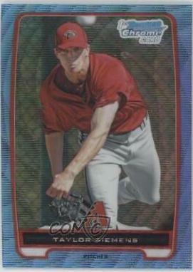 Taylor Siemens [Blue Refractor] #BCP175