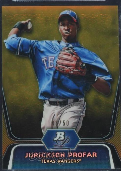 Jurickson Profar [Gold Refractor] #BPP35