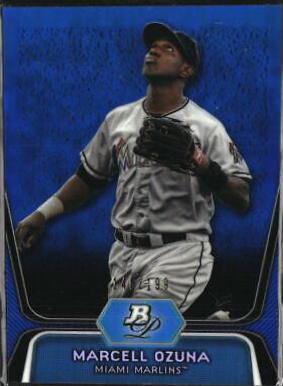Marcell Ozuna [Blue Refractor] #BPP31