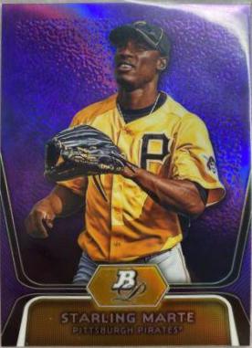 Starling Marte [Purple Refractor] #BPP24
