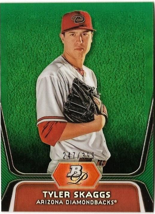 Tyler Skaggs [Gold Refractor] #BPP42