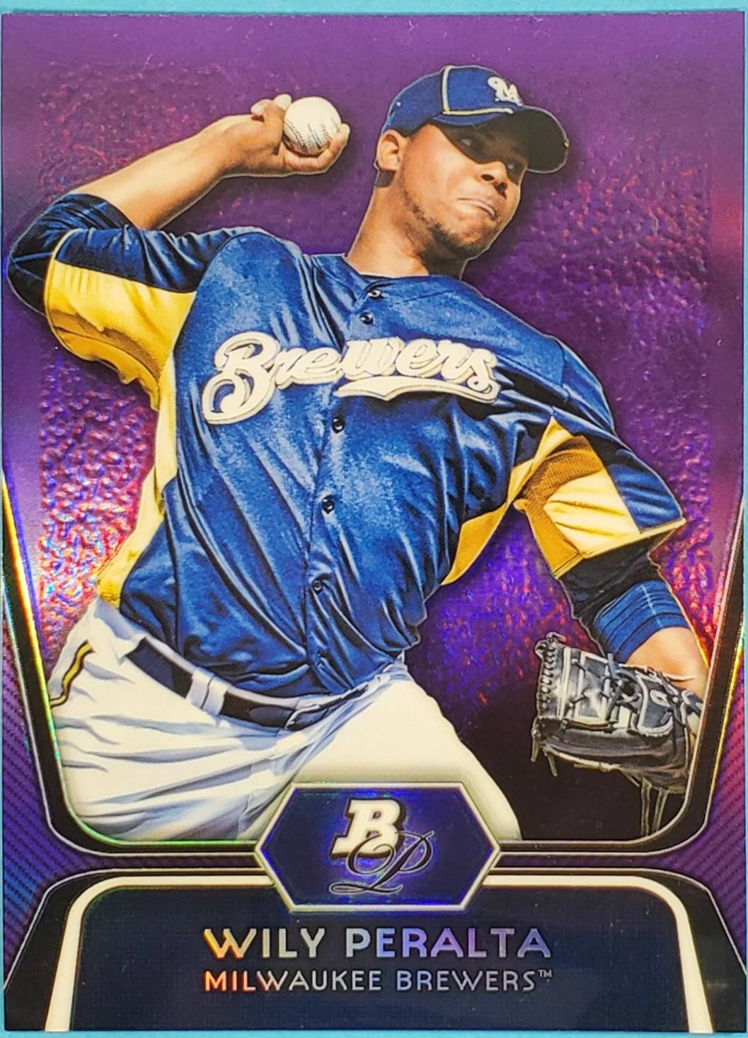 Wily Peralta [Blue Refractor] #BPP33