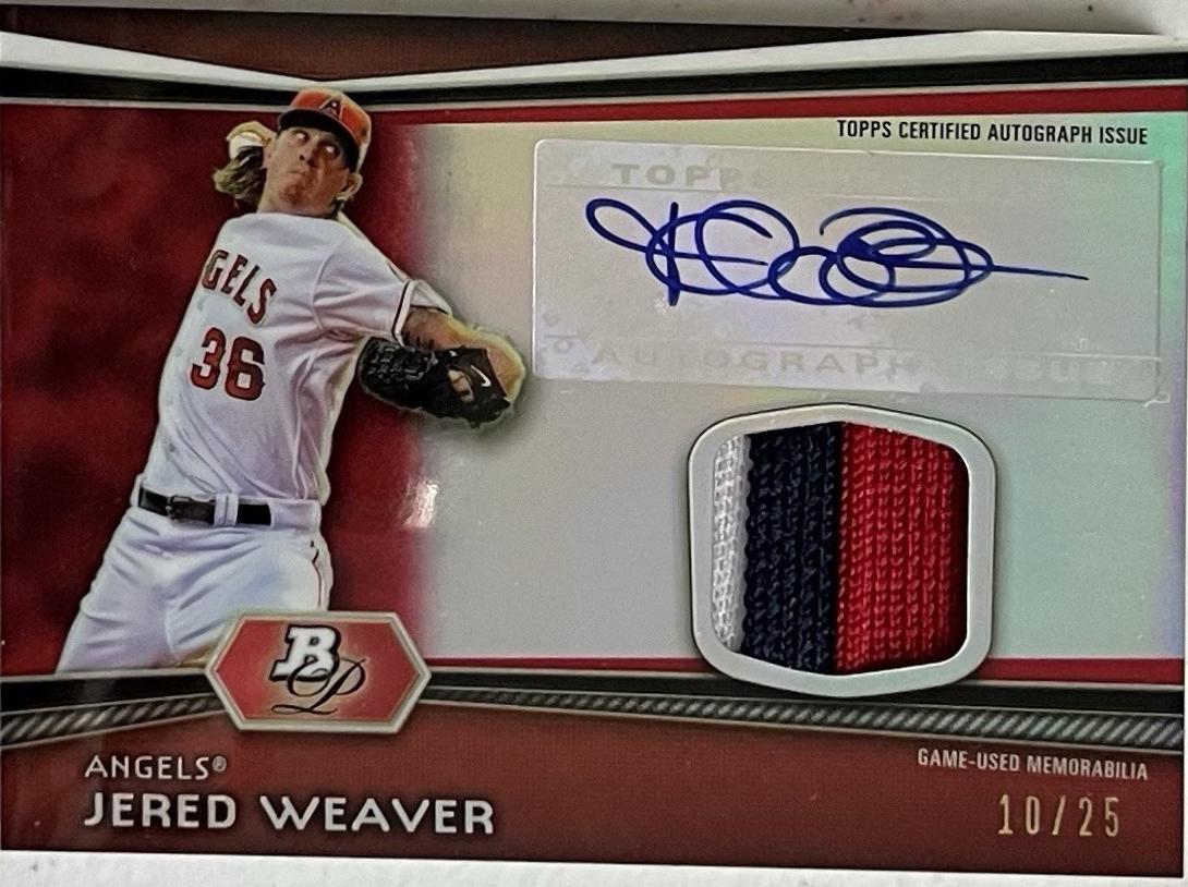 Jered Weaver [Red] #AR-JW