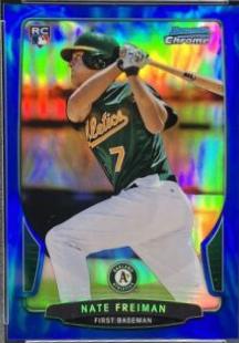 Nate Freiman [Blue Refractor] #202